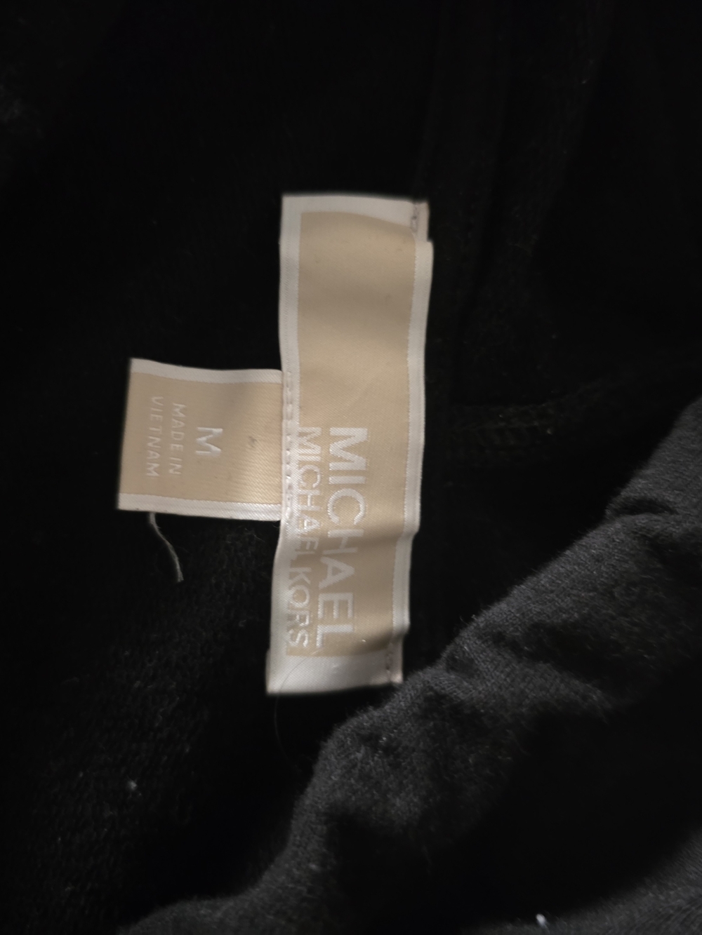 Michael Kors Black Studded Logo Hoodie Sweater - Picture 3 of 4
